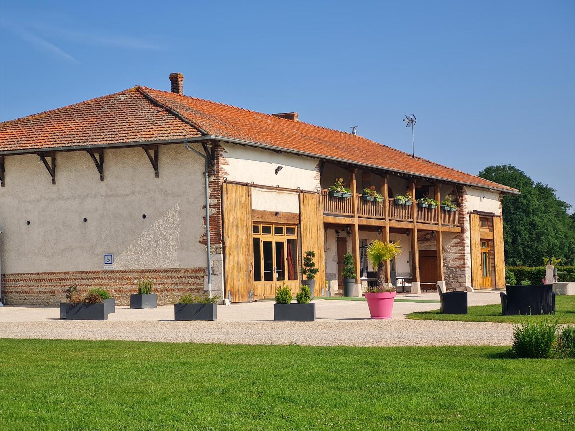 吉特阁楼度假屋 Saint-André-sur-Vieux-Jonc 外观 照片